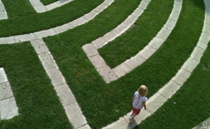 Beazer Gardens & maze in Bath